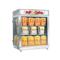 Gold Medal 2004SLDN Astro Pop Staging Cabinet w/ Swing & Sliding Doors & 3 Shelf Warmer, Neon Sign, 120 V