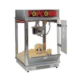 Gold Medal 2023E Astro Pop 16 Popcorn Machine w/ 16 oz Unimaxx Kettle & Stainless Dome, Counter, 120v, Stainless Steel