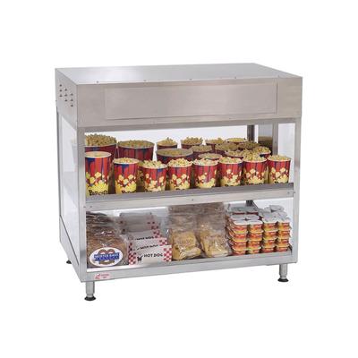 Gold Medal 2856-00-000 36" Popcorn Staging Cabinet w/ 2 Shelves, 120v