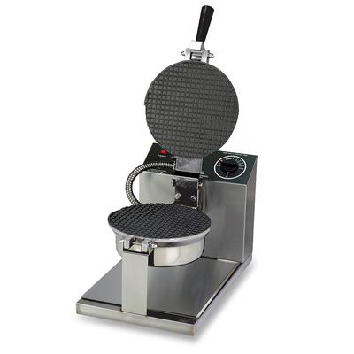 Gold Medal 5020T Giant Waffle Cone Baker w/ 8" Non-Stick Grid, Stainless Steel, 120v, 8" Grid, Simple Operation