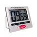 Cooper TW3-0-8 Timer w/ Large Digit LCD Screen, Stainless, Stainless Steel