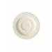 GET PA1101900224 5" Round Actualite Espresso Saucer - Porcelain, Bright White