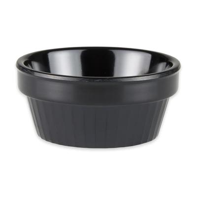 GET R-3-BK 3 oz Melamine Ramekin, Black