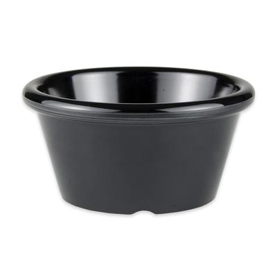 GET S-660-BK 6 oz Melamine Ramekin, Black