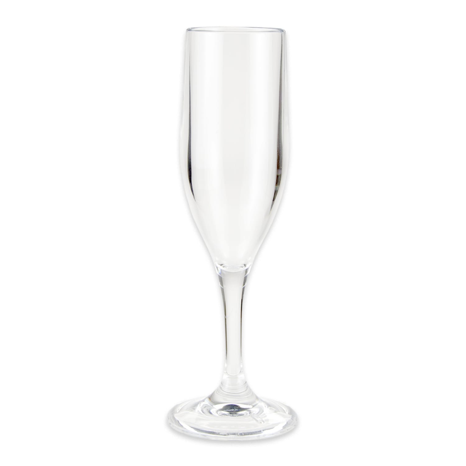 GET SW-1401-1-SAN-CL 6 oz Champagne Glass, Clear, SAN Plastic, 2 Dozen