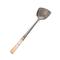 Town 33942 Stainless Wok Shovel 4 X 4 1/2 in, Wood Handle, 16 in, Medium, Stainless Steel