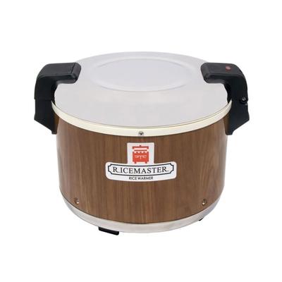 Town 56916W 18 qt Electric Rice Warmer, Wood Grain Exterior, 120 V, 120 V