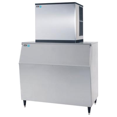 ITV Ice Makers SPIKAMS1000/S-1050 W2H (17403/19531) 974 lb Spika Full/Half Cube Commercial Ice Machine w/ Bin - 1048 lb Storage, Water Cooled, 208-230v, Water-cooled, 1,050-lb. Capacity, Stainless Steel