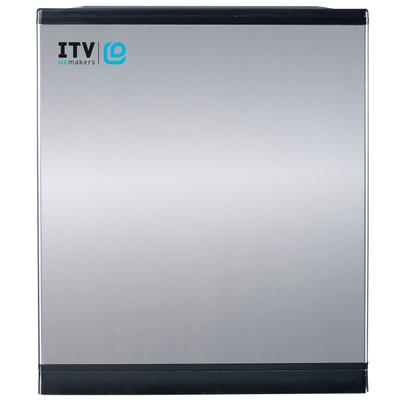 ITV Ice Makers SPIKAMS700-22 A1H (17504) 22" SPIKA Half Cube Ice Machine Head - 661 lb/24 hr, Air Cooled, 115v/1ph, Half Dice Cubes, 668-lb. Capacity, Stainless Steel