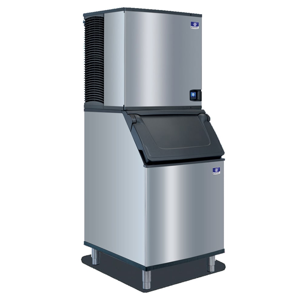 Manitowoc IDT1200W/D970/K00470 1078 lb Indigo NXT Full Cube Commercial Ice Machine w/ Bin - 882 lb Storage, Water Cooled, 208-230v | Manitowoc Ice