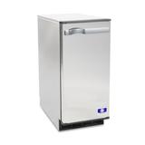 Manitowoc UCP0050A 14 3/4"W Top Hat Undercounter Commercial Ice Machine - 52 lbs/day, Air Cooled, Cube ice, Stainless Steel, 115 V | Manitowoc Ice
