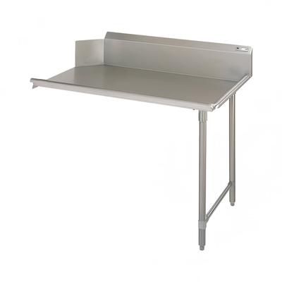 John Boos JDTC-20-96R 96" Clean Dishtable w/ 16 ga Stainless Steel Legs, R to L, Stainless Steel, Freestanding