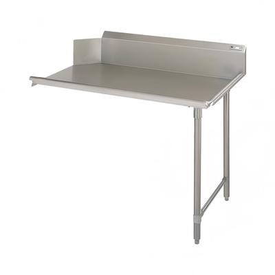 John Boos JDTC-20-96R 96" Clean Dishtable w/ 16 ga Stainless Legs, R to L, Stainless Steel, Freestanding