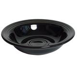Tuxton CBD-066 9 oz Round ConcentrixÂ© Grapefruit Bowl - Ceramic, Black, 2 Dozen