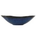 Tuxton GAN-402 11 1/2 oz Oblong Ceramic Capistrano Bowl - Night Sky, Blue