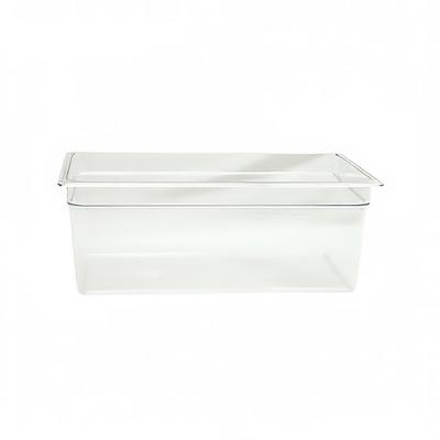 Thunder Group PLPA8008 8"D Full Size Food Pan, Clear