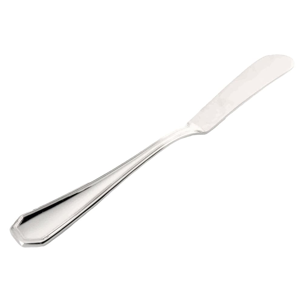 Thunder Group SLWH211 8 3/10" Butter Knife with 18/10 Stainless Steel Grade, Wilshire Pattern, 1 Dozen