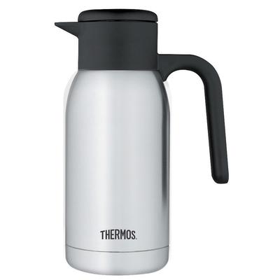 Thermos FN368 34 oz Twist & Pour Creamer Vacuum Carafe - Insulated, Stainless Steel