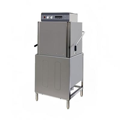 Champion DH-2000 Versa-Clean High Temp Door Type Dishwasher w/ 55 Racks/hr Capacity, Built-in Booster, 240v/3ph, Stainless Steel