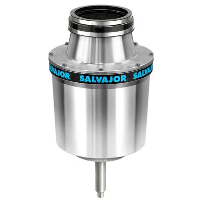 Salvajor 500-CA-WSP Water-Saving Disposer Package - 5 HP Motor, 208v/3ph, Chrome