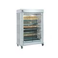 Rotisol USA GF1375-8G-SS GrandFlame Gas 8 Spit Commercial Rotisserie w/ 48 Bird Capacity, Natural Gas, Floor Model, NG, Stainless Steel, Gas Type: NG