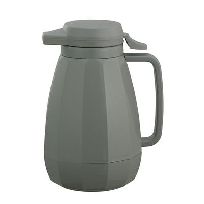 Service Ideas NG501GR New Generation 20 oz Coffee Server w/ Push Button Lid - Plastic, Gray