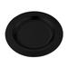 Service Ideas RT1025BL Thermo-Plate 10 1/4" Round Platter Base for RT1025SS Platters, Black, 1.25 in