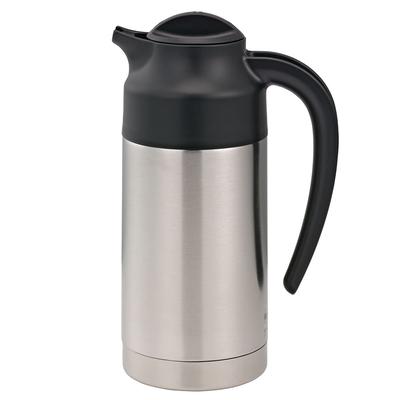 Service Ideas S2SN70 23 3/5 oz Vacuum Carafe w/ 6 hr Retention & Double Wall, Smooth Stainless Body, Silver