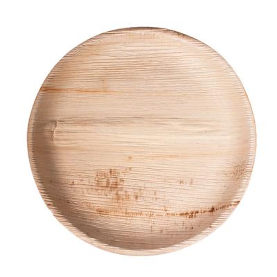 VerTerra 01-01-20B 7" Round Palm Leaf Plate, Beige