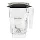 Blendtec 40-712-10 90 oz WildSide Jar w/ Black Hard Lid & 3" Wingtip Blade - Tritan, Clear, Tritan Plastic