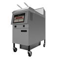 Henny Penny OFE321.03 Commercial Electric Fryer - (1) 65 lb Vat, Floor Model, 208v/3ph, 1 Well, Computron 8000 Controls, Stainless Steel