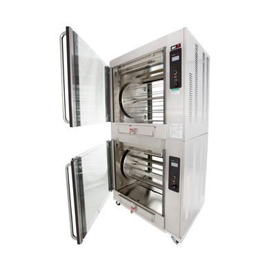 BKI VGG-16-C 2083 Electric 80 Bird Commercial Rotisserie, 208v/3ph, (80) 3-lb. Chickens, Stainless Steel