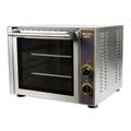 Equipex FC-280/1 Quarter-Size Countertop Convection Oven, 120v, Thermostatic Controls, 120 V, Stainless Steel