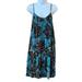 Anthropologie Dresses | Anthropologie Spaghetti Strap Open Back Boho Dress | Color: Blue | Size: M