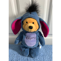 Disney Other | Disney Winnie The Pooh In Eeyore Costume Beanbag Plush 1999 | Color: Blue | Size: Os