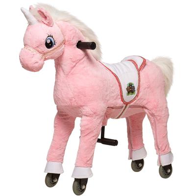Reittier ANIMAL RIDING "Einhorn Rosalie, S" Stehtiere rosa Kinder Altersempfehlung Stehtiere mit Rollen