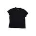 Lands' End Active T-Shirt: Black Solid Sporting & Activewear - Kids Boy's Size 6