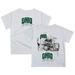 Infant White Ohio Bobcats Dripping Helmet T-Shirt