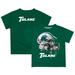 Toddler Green Tulane Wave Dripping Helmet T-Shirt