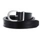 Calvin Klein Damen Must Metal Loop RND Belt 25MM Gürtel, Ck Black, 80