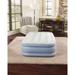 Beautyrest Hi Loft Raised Air Mattress with External Pump - Inflatable Bed with Edge Support, Puncture-Resistant Vinyl