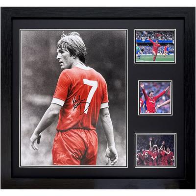 Kenny Dalglish signiertes Liverpool-Foto – gerahmt Image
