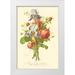 Prevost T.L. 17x24 White Modern Wood Framed Museum Art Print Titled - Plentiful Bouquet I