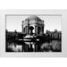 Vintage San Francisco 18x13 White Modern Wood Framed Museum Art Print Titled - Palace Of Fine Arts San Francisco CA