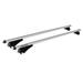 OMAC Roof Rack Cross Bars Set for Audi A4 Allroad 2015 to 2023 Luggage Carrier 165 Pounds 2 Pieces Silver