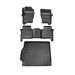 OMAC 3D Custom Floor Mats & Cargo Liners for Land Rover Range Rover Sport 2006-09 All-Weather Black