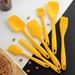 7PCS Brush Spatula Silicone Pastry Set Heat Resistant Safe Material Kitchen Tool for BBQ Cutting Roast Meat