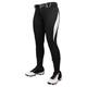 Champro Girls Surge 2 Color Softball Pant Black White LG