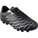 Vizari Unisex-Kid s Youth and Junior Boca Firm Ground (FG) Soccer Shoe | Color - Black / White | Size - 5.5