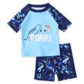 GYRATEDREAM Toddler Kid Baby Boys Rash Guard Trunks Swimsuit Trunk and Rashguard